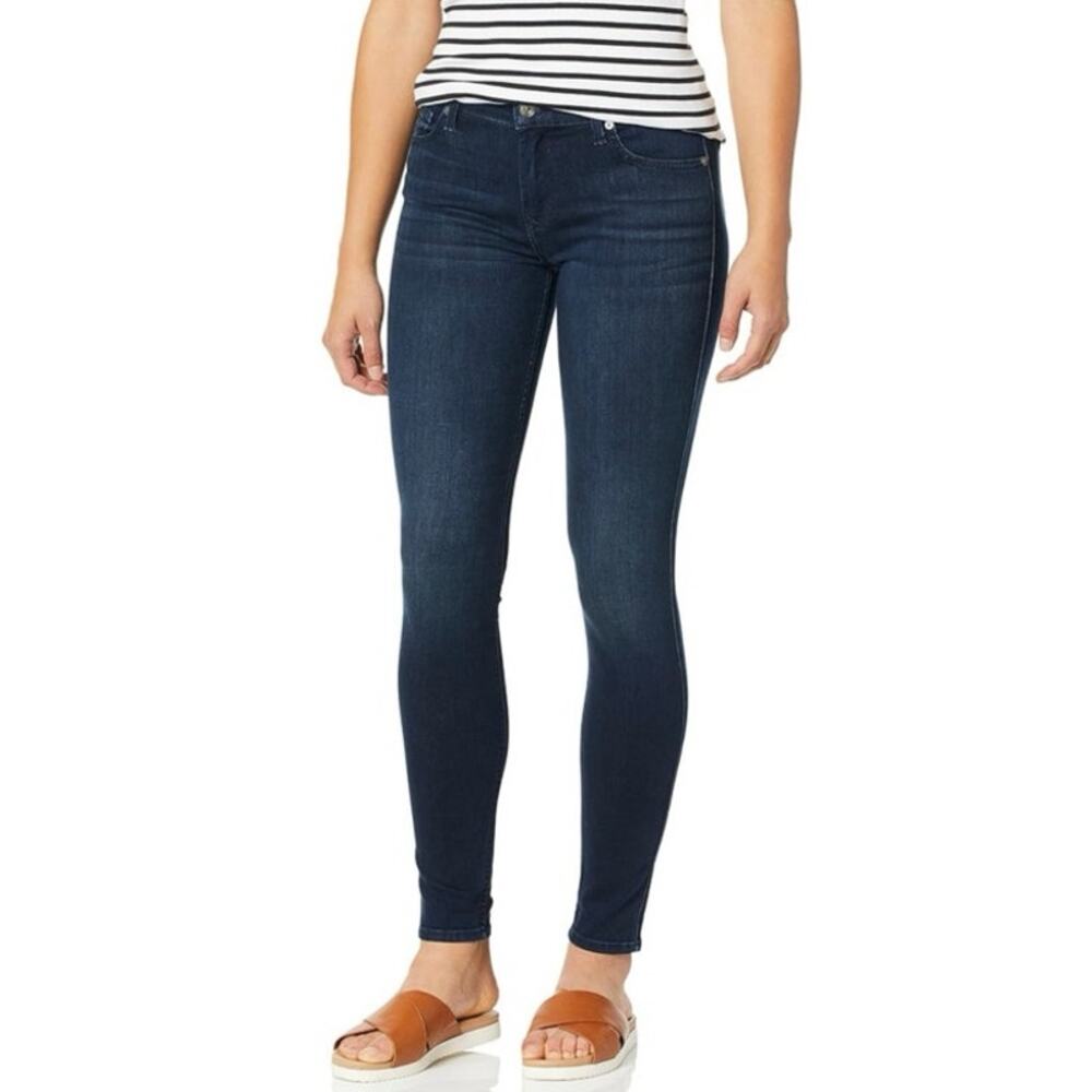 7FAM | Gwenevere Skinny Mid Rise Skinny Jeans | Dark Wash | Women’s Size 29